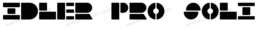 Idler Pro Solid Bold字体转换